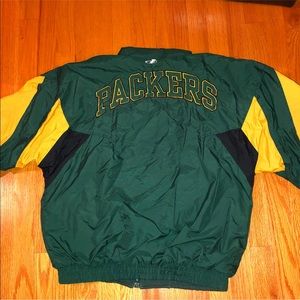 Vintage Packers Windbreaker